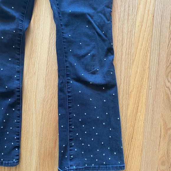 Cali Demi-Boot Jeans: Scattered Metallic Dots Edition - Picture 7 of 9